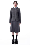 ROUND COLLAR CLASSIC BLAZER