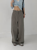 Hug Cotton Long Wide Pants