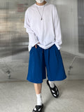 Two-Tuck Bermuda Sweatpants