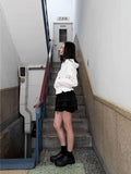FRILLED MINISKIRT