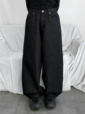 BALLON BLACK DENIM PANTS