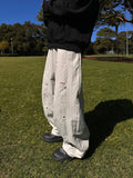 Eyelet Patch Nylon Pants