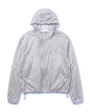 WAVE ZIPPER NYLON HOODIE