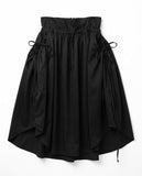 POCKET SHIRRING STRAP SKIRT
