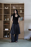 Aco Pleats Nylon Banding Pants