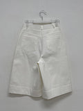 Nuel Cotton Bermuda Wide Pants