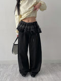 Tartan Frill Wrap Skirt