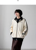 Taze Waffle Track Zip-up