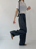 Loti Slav Wide Denim Slacks