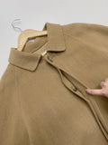 [handmade] Raglan Robe Over Fit Mac Coat
