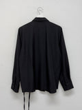 Pie Bustier Wrap Loose Fit Shirt