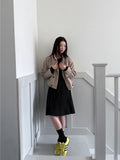 DOUBLE BUTTON TRENCH JACKET