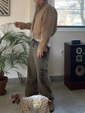 Sand Domingo Wide Denim
