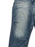 Kitty washed balloon denim