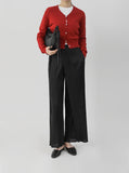 More Soft Wool V-Neck Cardigan