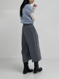 Meir Non-Obi Bermuda Slacks