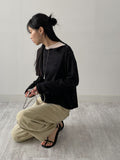 138 Dyeing Balloon Wide Denim Pants