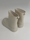 Atom round ankle rain boots
