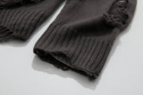 Vlet damage knit cardigan