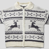 Noble Deer Cowichan Zip-Up Cardigan