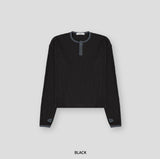 Cumin Fingerhole Waffle Henry Neck