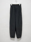 Pleats Nylon Jogger Wide Pants