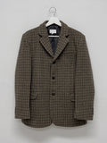 Single 3 button wool overfit coat jacket