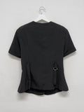 Cord Half-Hole Bijo Short Sleeve Jacket