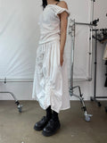 SHIRRING VOLUME LONG SKIRT