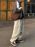 Corduroy Tuck-Tuck Cargo Pants