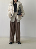 [3oz] Foody Duffel Half Fur Jacket