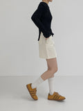 Slen Slit Knit T-shirt