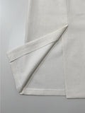 Lauder linen H-line long skirt