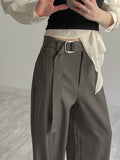 Jenna Belted Wide Slacks