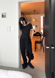 COWL DRAPE TIE TOP