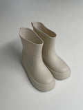 Atom round ankle rain boots