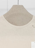 [Premium] Whole Garment Rosa Ribbed Round Knit