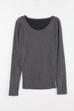 Fold Snap Unbalanced Tee