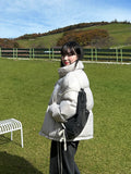 Plan) Unisex puffer micro short padding