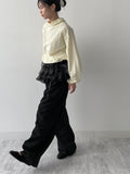 Tartan Frill Wrap Skirt