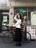 SMOKING SHIRRING BLOUSE