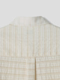 Seullo see-through check short sleeve shirt