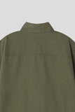 Rivet Patchwork Short Sleeve Shirt