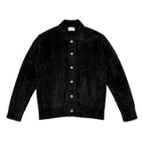 Rose Angora Collar Cardigan