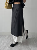 Dear Double Layered Long Skirt