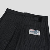 Stripe Carpenter Bermuda Pants
