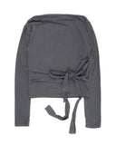 BOATNECK STRAP CROP TOP