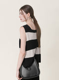 [Premium] Whole Garment Mare Stripe Sleeveless
