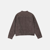 Crop Pigment Corduroy Jacket