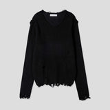 Hidden Punk Damage Knit